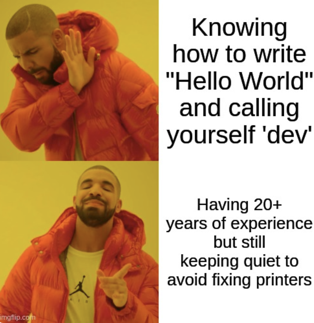 A Real Dev Knows It