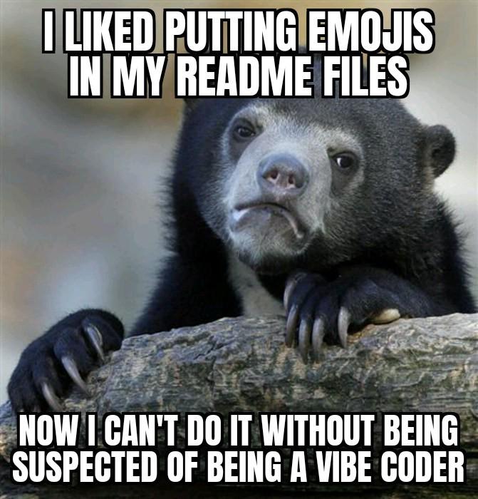 I Did Not Vibe Code This