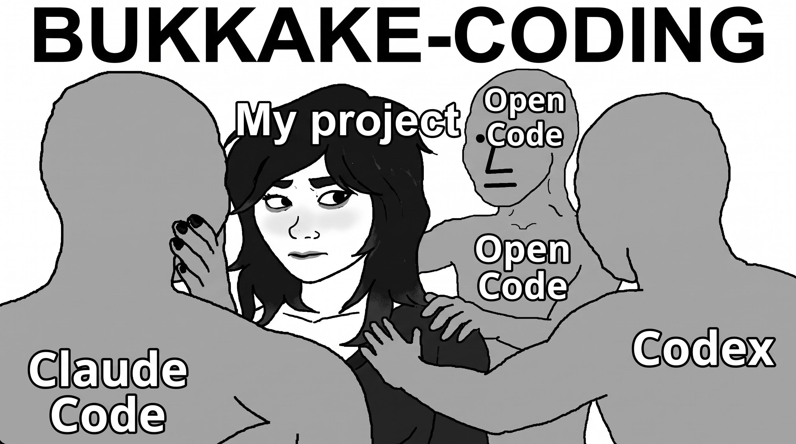 Following Bukkake Coding