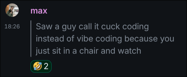 You Just Sit In A Chair And Watch