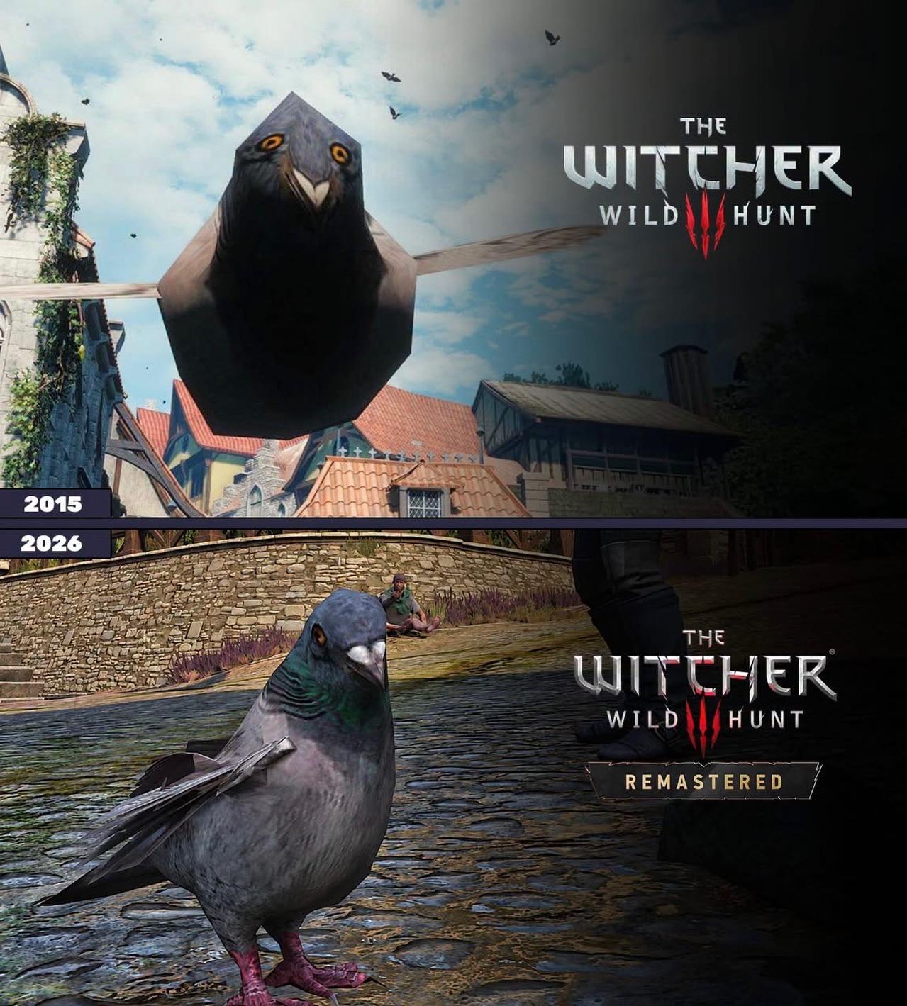 RIP To The Ugly Pigeon From The Witcher 3. 2015-2026