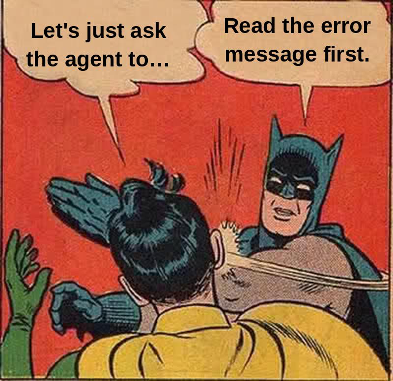 Let's Just Ask The Agent