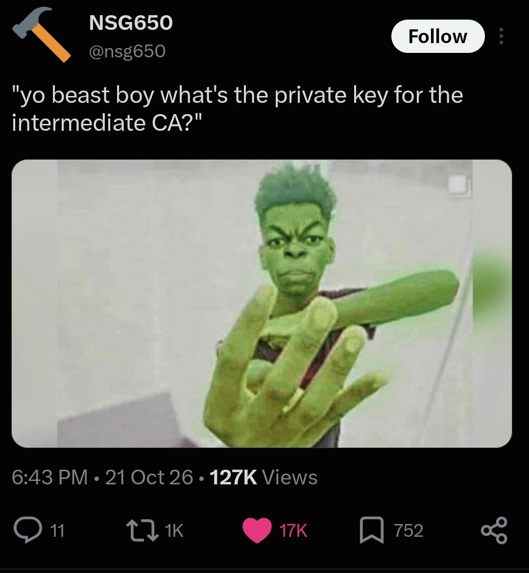 How The Key Was Actually Created