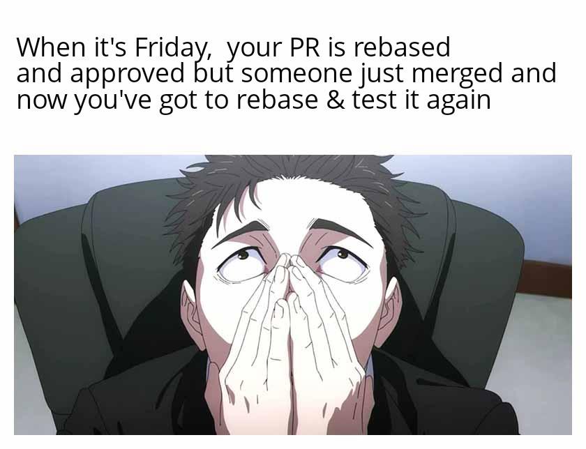 Lost The Merge Race