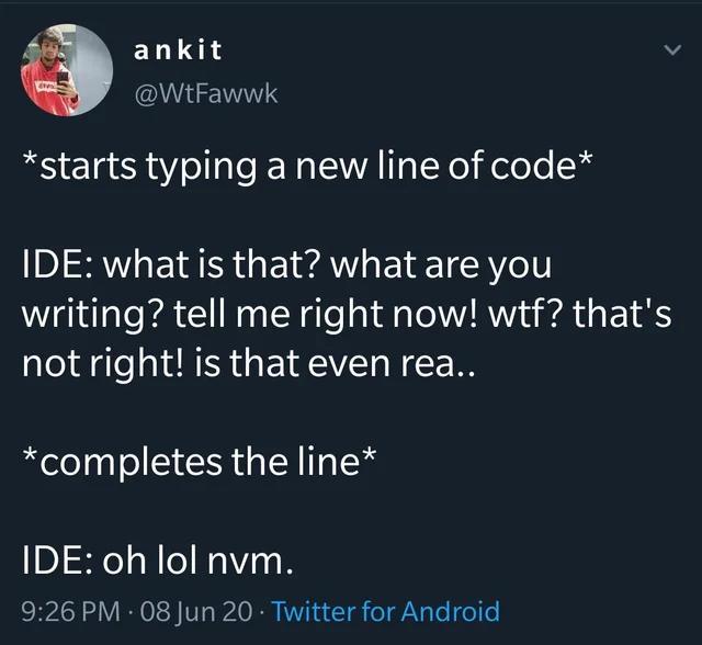 Impatient IDE