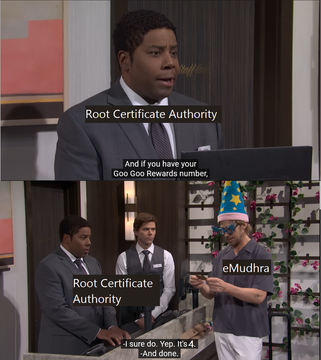 That's The Goo Goo Man's Decision
