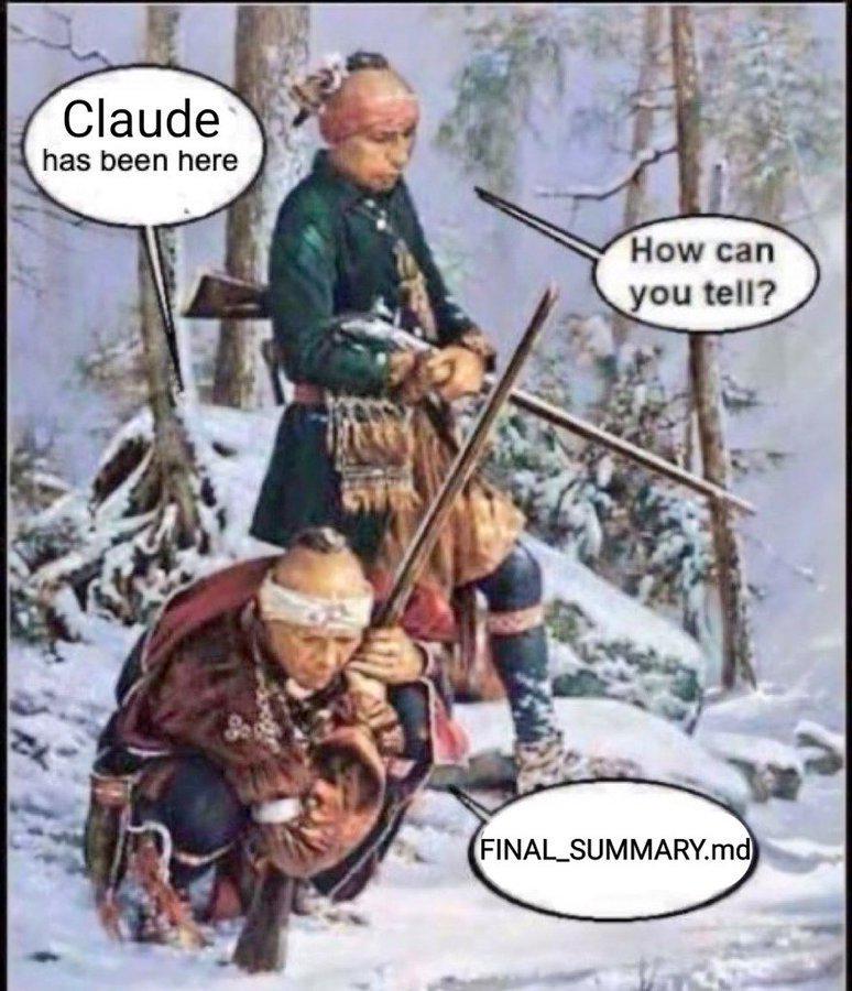 Claude Was Here