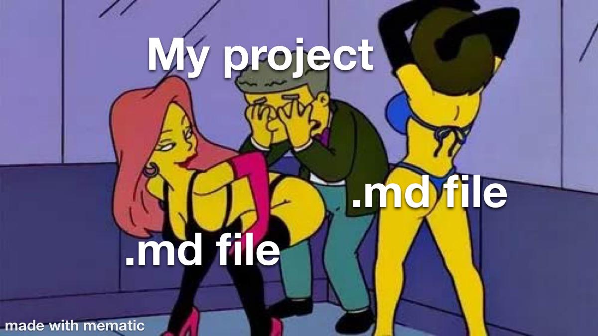One Md File Is Not Enough Anymore