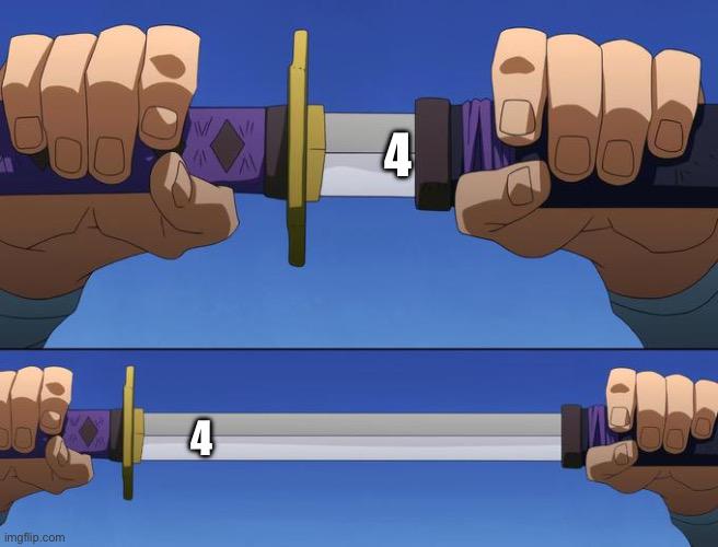 Four Is The Number