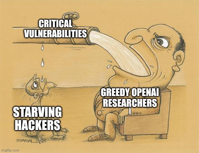 Leave Some For The Poor Hackers