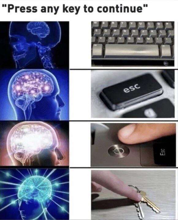 Press Any Key